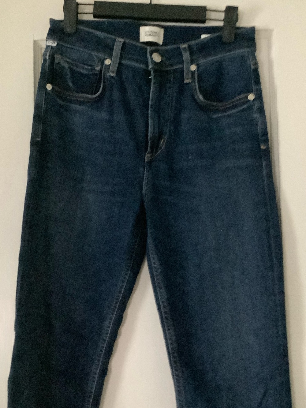 Citizens Of Humanity Dark Blue Isola Straight Jeans